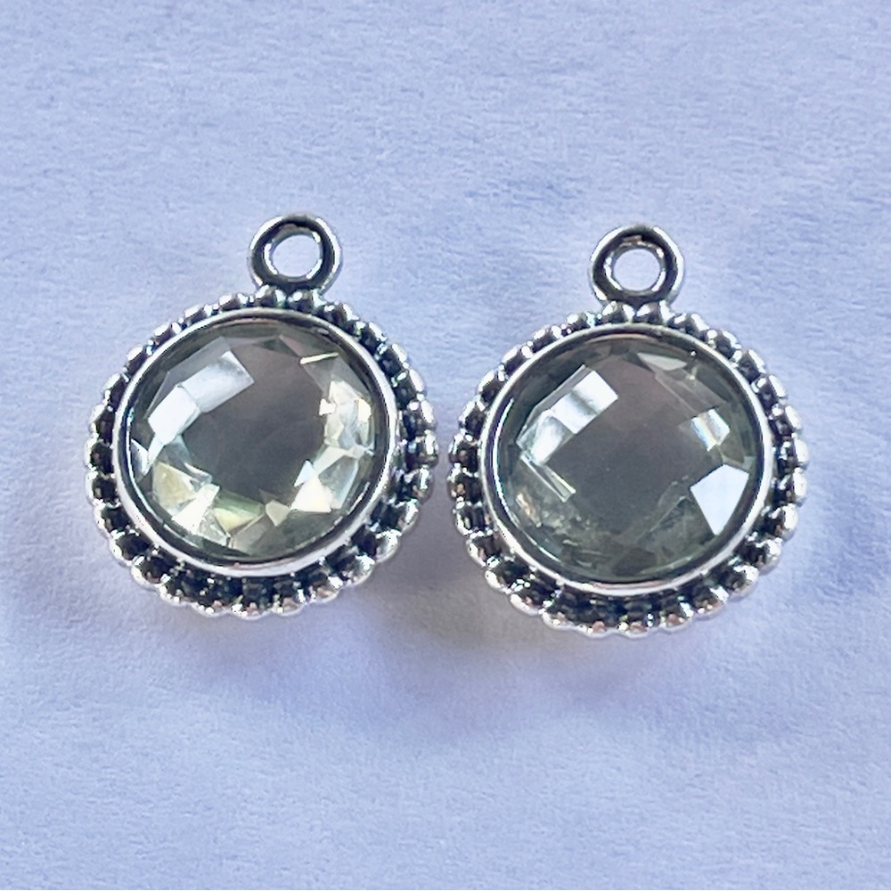 Retired Pandora Autumn Skies Compose Earring Charm 925 Ale - Picture 3 of 5